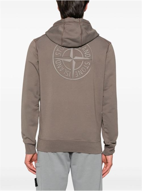 Felpa con logo STONE ISLAND | 811566283V0075